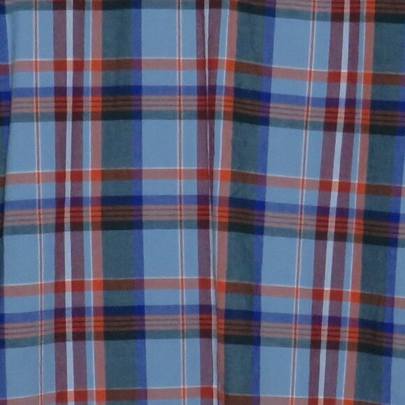 J.A.C.H.S. Clothing Co.* Men's Short Sleeve Snap‎ Down Pocket Plaid Shirt~ Large - Picture 11 of 11